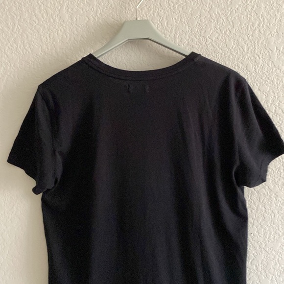 Organic by John Patrick Black Tee Small - Picture 5 of 7
